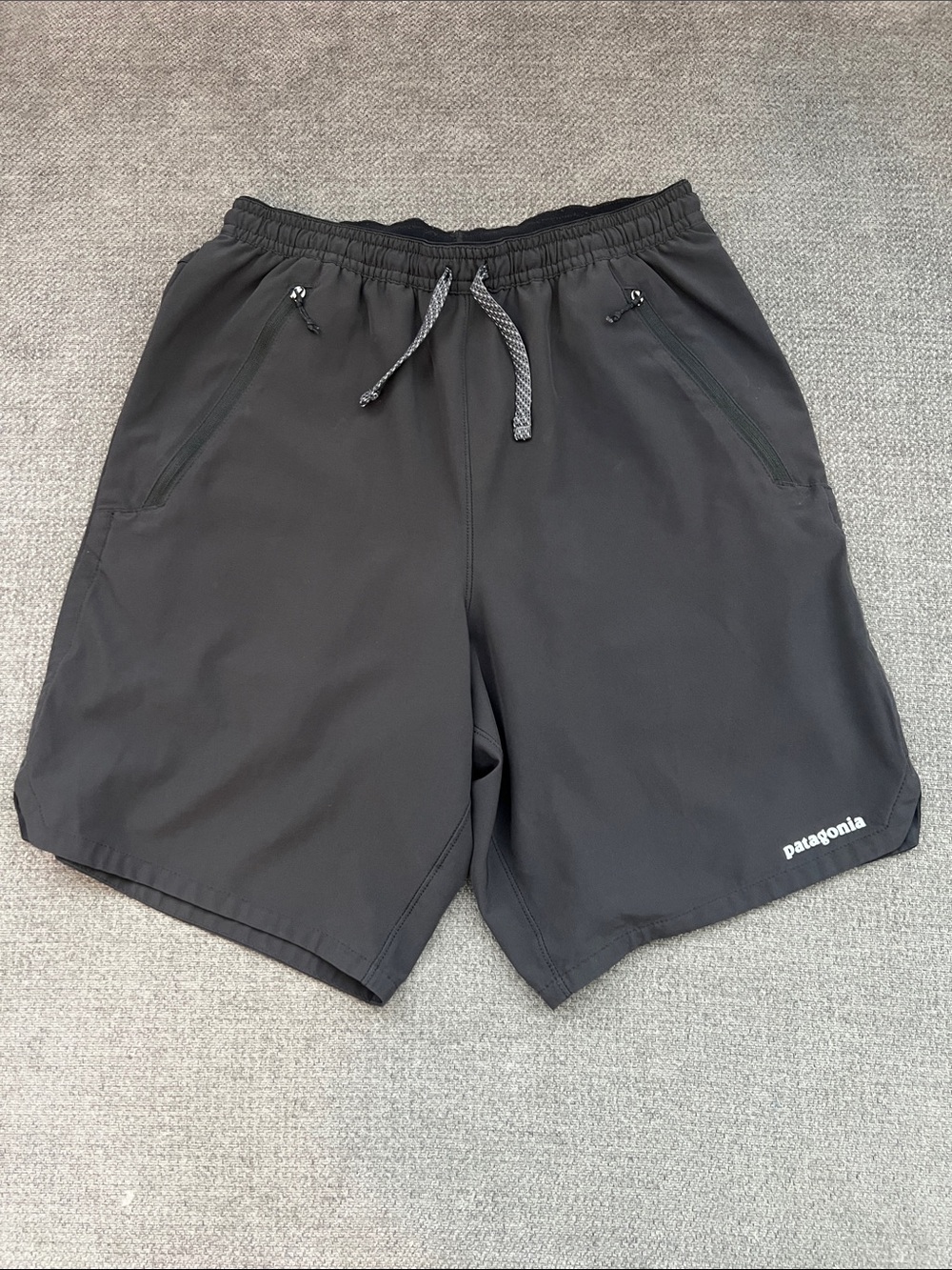 Patagonia Black Men’s Athletic Hybrid Shorts